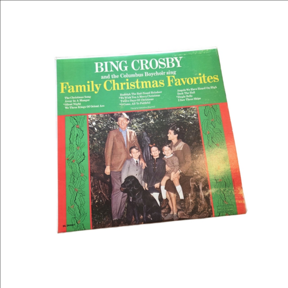 Decca Other - Bing Crosby Family Christmas Favourites Vinyl LP Album (M17)